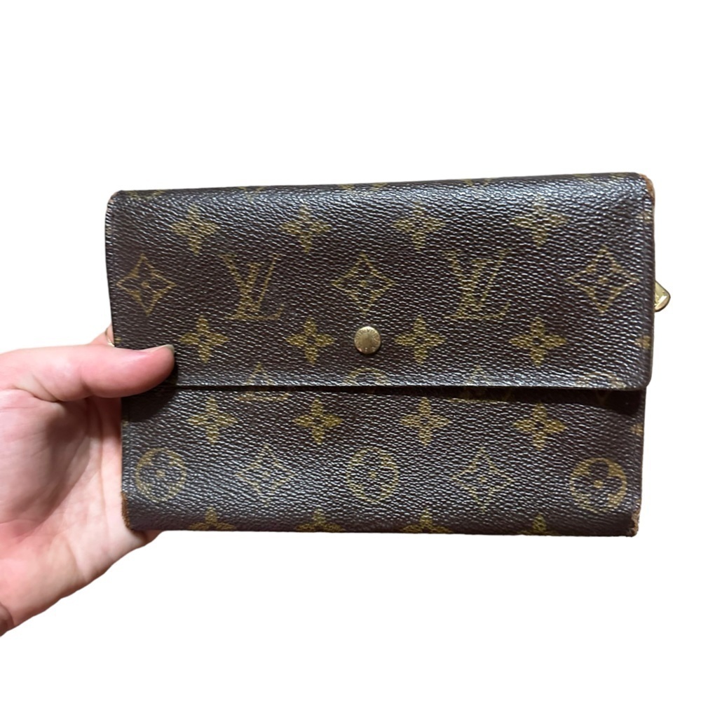 Louis Vuitton Vintage Monogram Brown Wallet